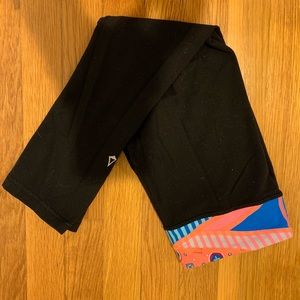 Ivivva Cropped Leggings- Reversible